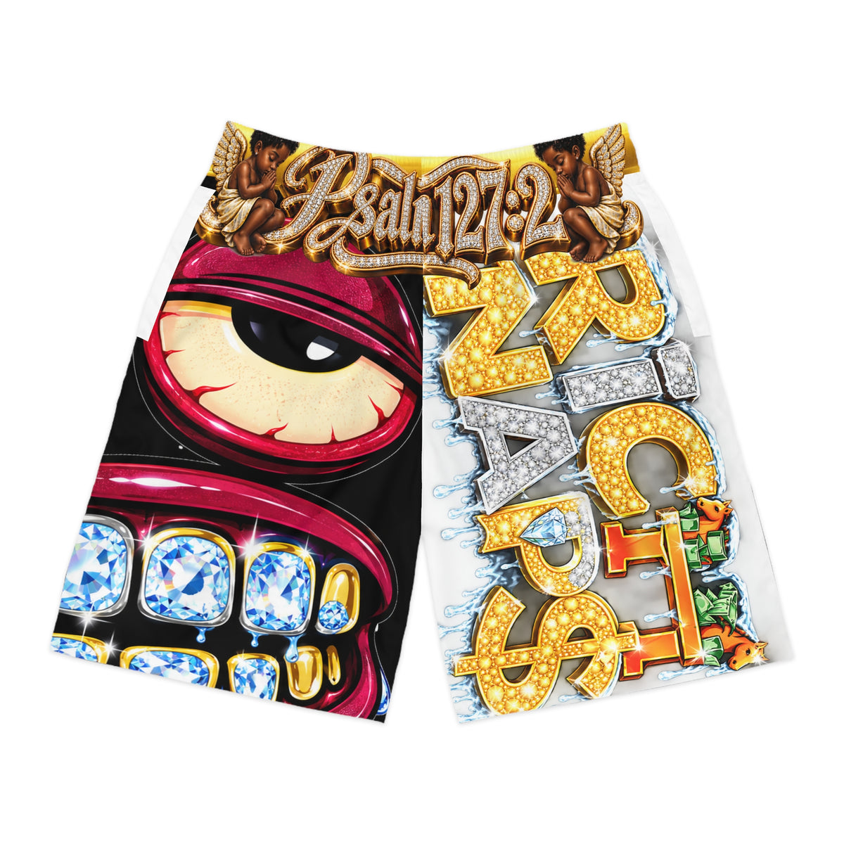 RICH NAPS®️ Psalm 127:2 Jogger Shorts